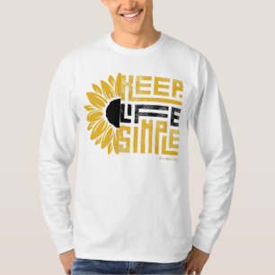 Camiseta AMMO Appartal USA Mantener la vida simple manga la