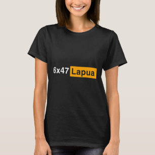 Camiseta Ammo de Lapua 6x47 - Caza