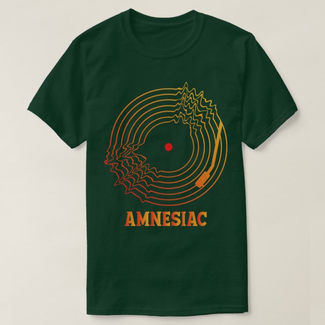 CAMISETA AMNESIAC RADIOHEAD (Diseño del anverso)