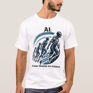Camiseta Amnistía Internacional divertida: Porque los human