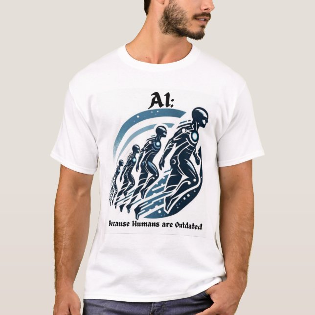 Camiseta Amnistía Internacional divertida: Porque los human (Anverso)