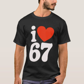 Camiseta Amo 67 - Amo SEIS Siete