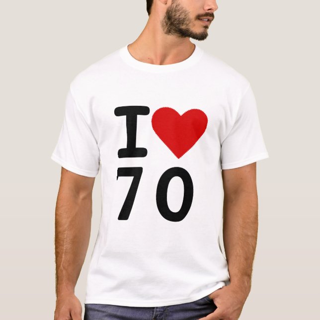 Camiseta Amo 70 (Anverso)