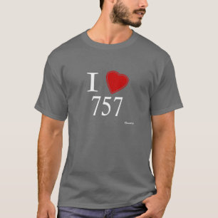 Camiseta Amo 757 Virginia Beach