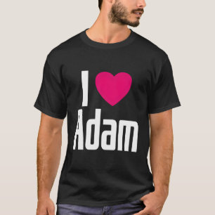 Camiseta Amo A Adam K He I He Adam