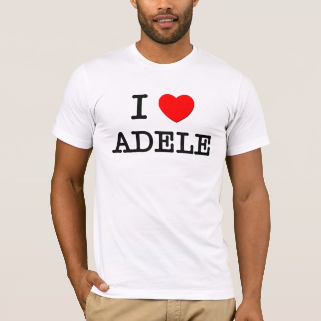 Camiseta Amo a Adela (Anverso)