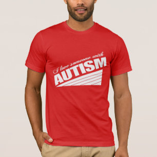 Camiseta Amo a alguien con autismo