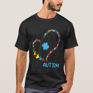 Camiseta Amo a alguien con autismo Mes de Conciencia