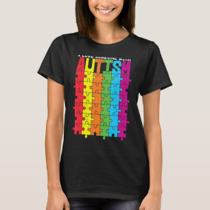 Camiseta Amo A Alguien Con Autsim Puzzle Autism Awareness