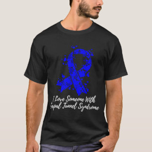 Camiseta Amo A Alguien Con Awarene Síndrome De Túnel Carpal