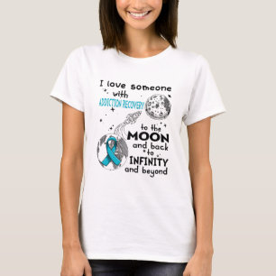 Camiseta Amo a alguien con conciencia de recuperación de a