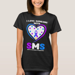 Camiseta Amo a alguien con conciencia del síndrome de Smith