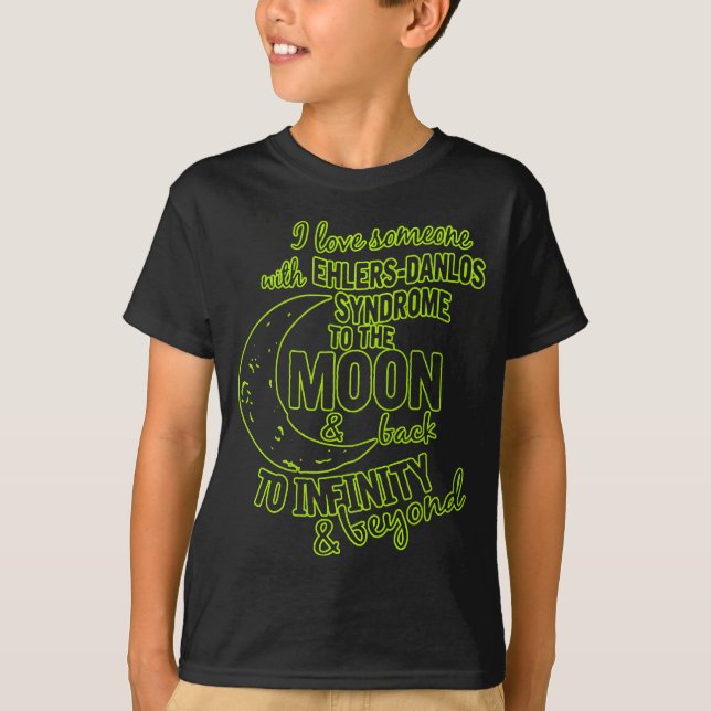 Camiseta Amo A Alguien Con El Síndrome De Danlos (Anverso)