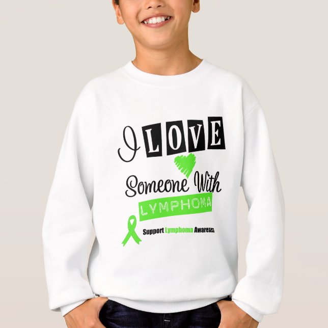 Camiseta Amo A Alguien Con Linfoma (Anverso)