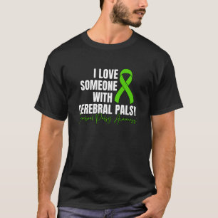 Camiseta Amo A Alguien Con Parálisis Cerebral, Conciencia C