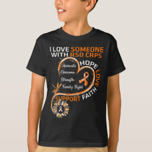 Camiseta Amo a alguien con RSD CRPS Conciencia Dragonfly S