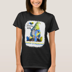 Camiseta Amo a alguien con síndrome de Down