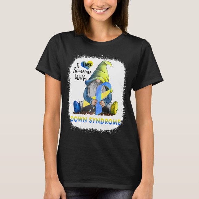 Camiseta Amo a alguien con síndrome de Down (Anverso)