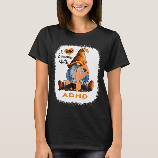 Camiseta Amo a alguien con TDAH (Anverso)