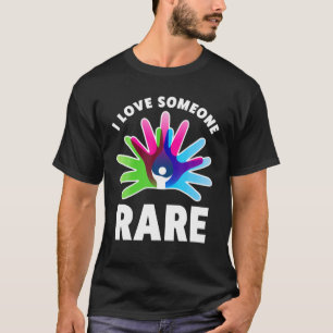 Camiseta Amo A Alguien Enfermedad Rara - Día de Enfermedade