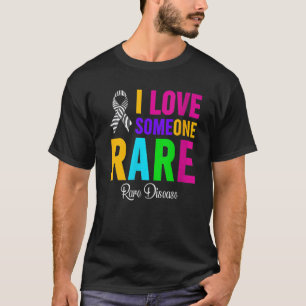 Camiseta Amo A Alguien Enfermedad Rara - Día de Enfermedade