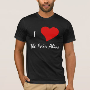 Camiseta Amo A Alina Con Significado Celta