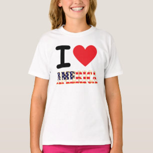 Camiseta Amo a América