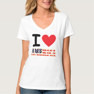 Camiseta Amo a América