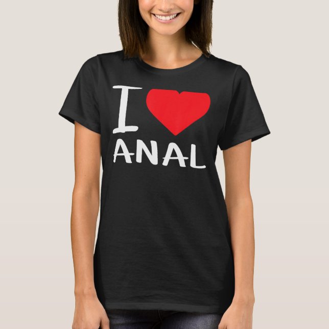 Camiseta Amo a Anal (Anverso)