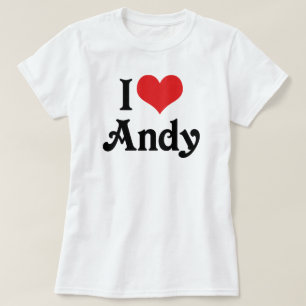 Camiseta Amo a Andy