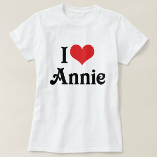 Camiseta Amo a Annie