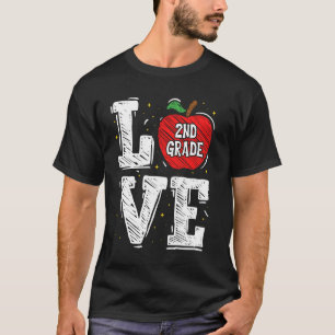 Camiseta AMO a Apple 2º curso de la escuela de profesores