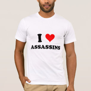 Camiseta Amo a asesinos