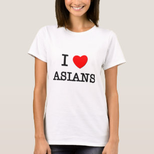 Camiseta Amo a asiáticos