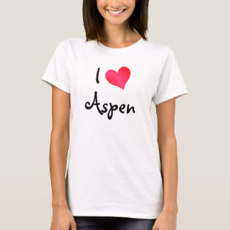 Camiseta Amo a Aspen
