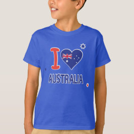 Camiseta AMO A AUSTRALIA Feliz Día de Australia 26 de enero