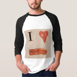 Camiseta Amo a Bacon