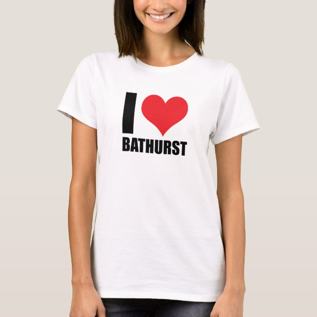 Camiseta Amo a Bathurst (Anverso)