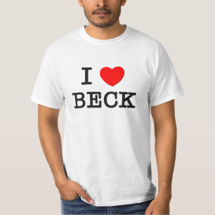 Camiseta Amo a Beck