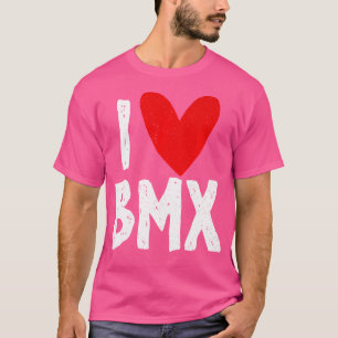 Camiseta Amo A Bmx Bike Bmx Rider