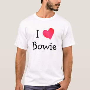 Camiseta Amo a Bowie
