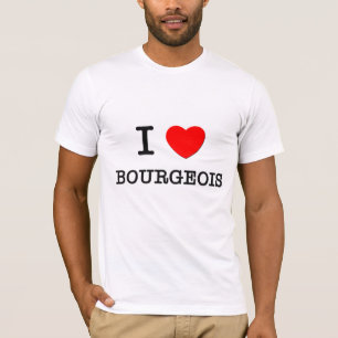 Camiseta Amo a burgués