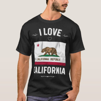 Camiseta Amo a California amigo