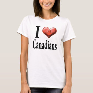 Camiseta Amo a canadienses