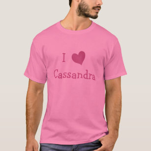 Camiseta Amo a Cassandra