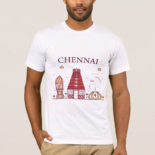 Camiseta ¡Amo a Chennai!