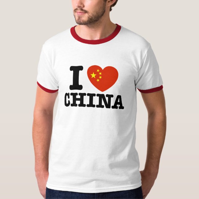 Camiseta Amo a China (Anverso)