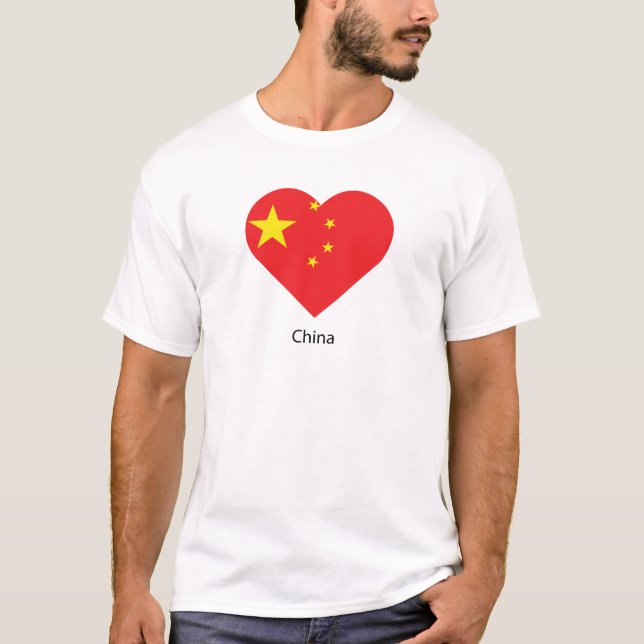 Camiseta Amo a China (Anverso)