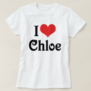 Camiseta Amo a Chloe