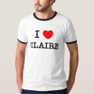 Camiseta Amo a Claire